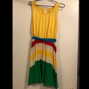 Multicolored dress
